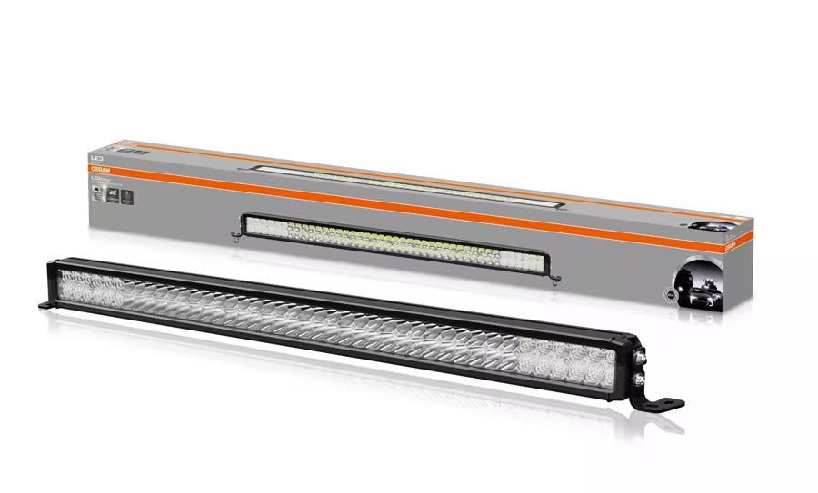 LEDDL121-CBDR barra 1 mt (lightbar) de leds 2 filas con haz de luz combinado