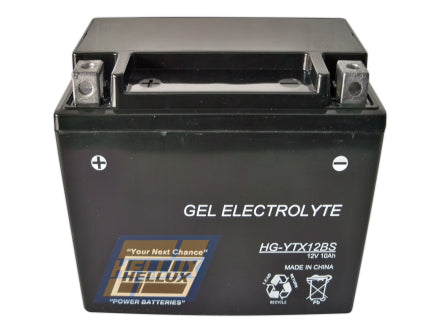 Batería de moto gel - Tipo yuasa 12V