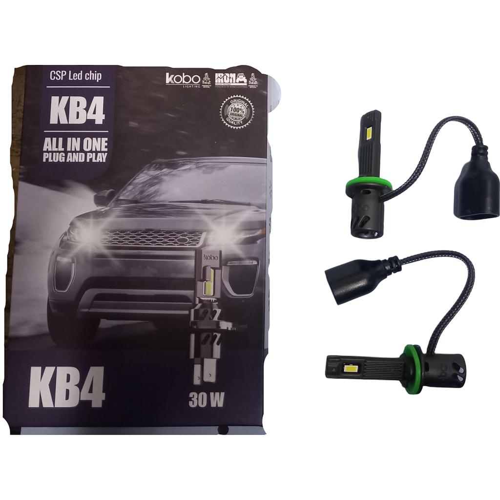 KIT LED KB4 H27 | 30 WATTS ALL IN ONE CON COOLER INTERNO