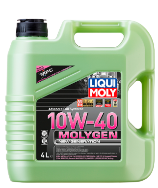 Aceite molygen new generation - 10W-40 4 litros
