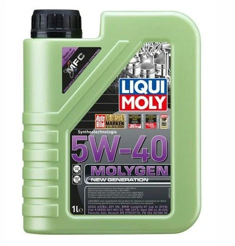 Aceite molygen new generation - 5W-40 1 litro