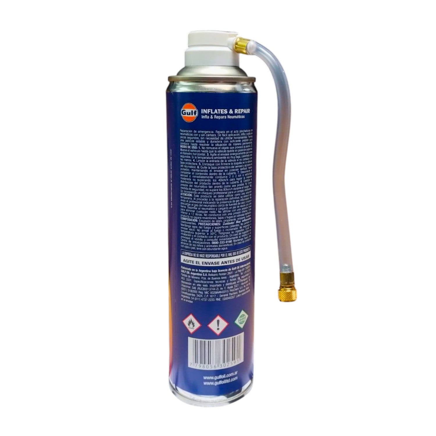 INFLA NEUMATICOS GULF | 420ML