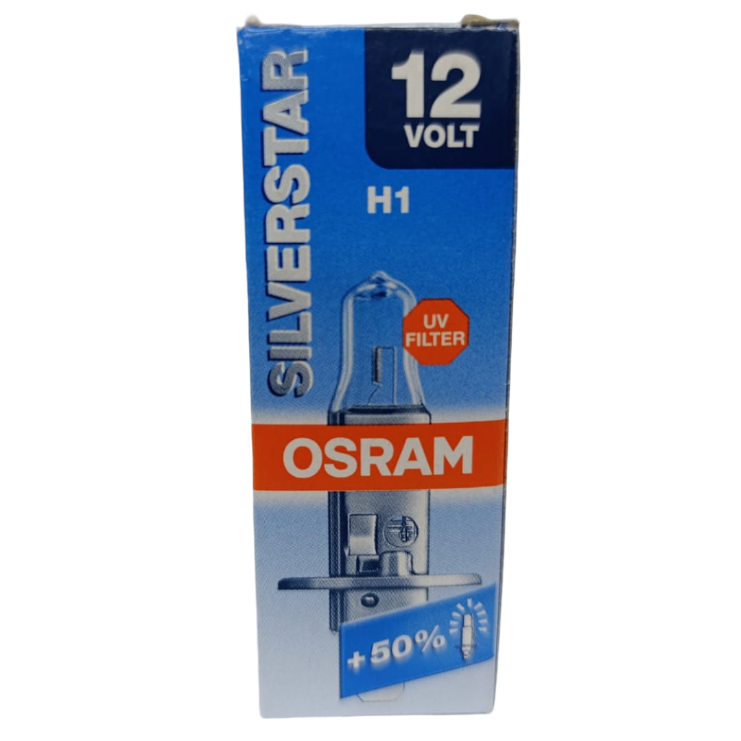 LAMPARA HALOGENA MONOFILAMENTO H1 | 12V 55W SILVER STAR