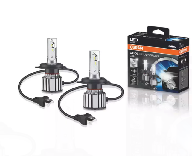 KIT LED COOL BLUE CROSS H4 | 23W-12V