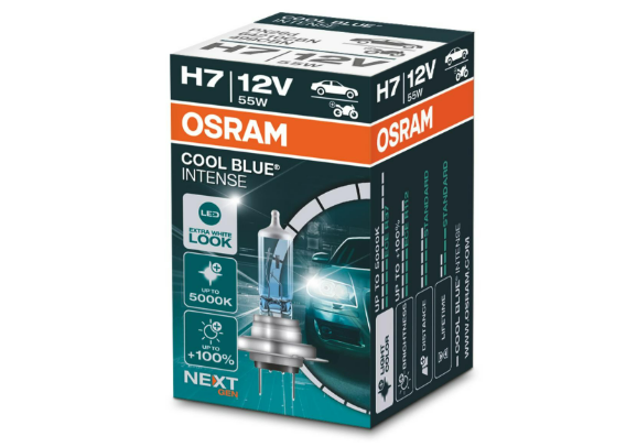 LAMPARA HALOGENA | H7 12V 55W PX26D COOL BLUE INTENSE NEXT GEN