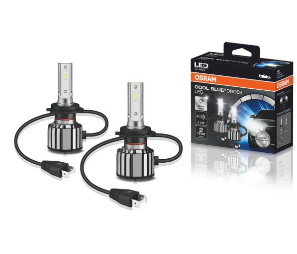 KIT LED COOL BLUE CROSS H7 | 23W-12V