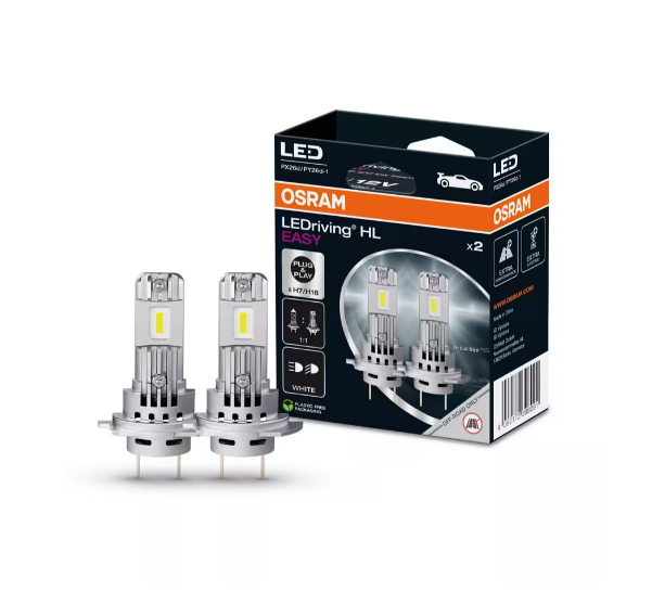JUEGO DE LAMPARAS LED DRIVING HL EASY H7-H18 | 12V