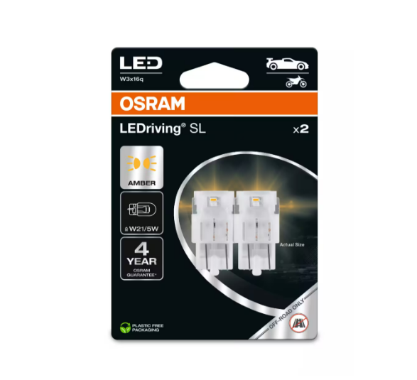 JUEGO DE LEDS 7515 | AMBAR 1,9W 12V W3X16Q
