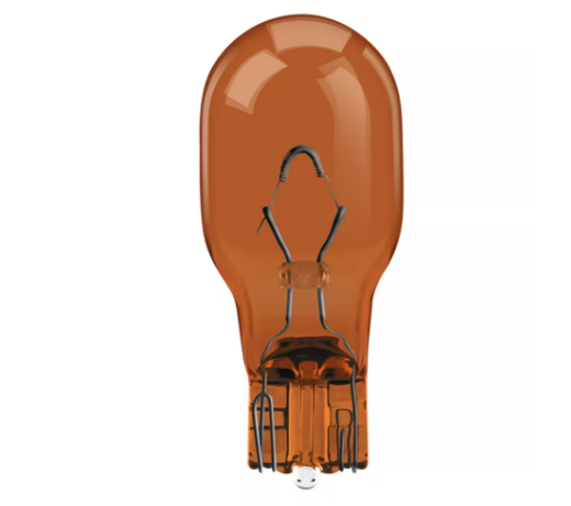 LAMPARA INCANDESCENTE | 12V 16W W2.1X9.5D AMBAR