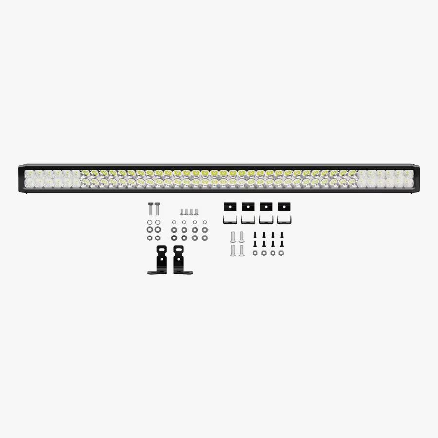 LEDDL121-CBDR BARRA 1 MT (LIGHTBAR) DE LEDS 2 FILAS CON HAZ DE LUZ COMBINADO
