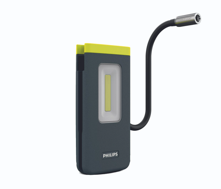 LINTERNA PORTATIL LED | CHICA C/BRAZO FLEXIBLE