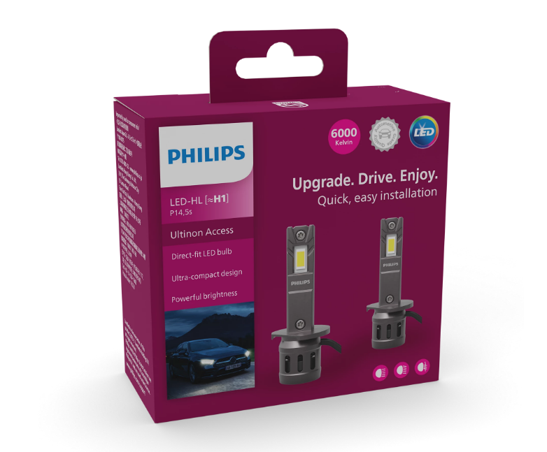 JUEGO DE LAMPARAS LED H1 | 11258 U2500 12V-20W