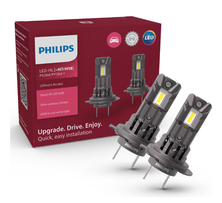 JUEGO DE LAMPARAS LED H7 | 11972 U2500 12V-20W