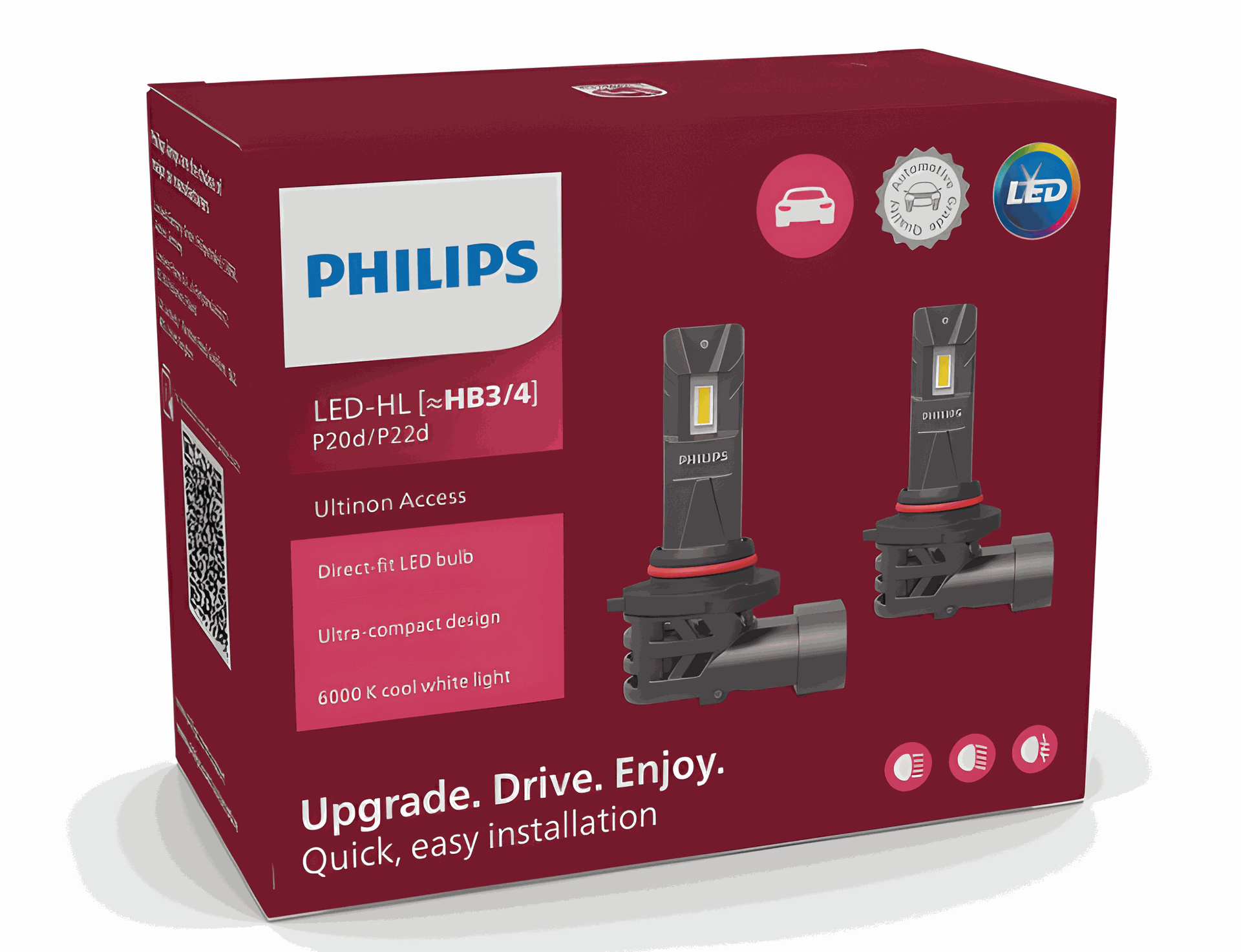 JUEGO DE LAMPARAS LED 9005-9006 |11005 U2500 12V-20W