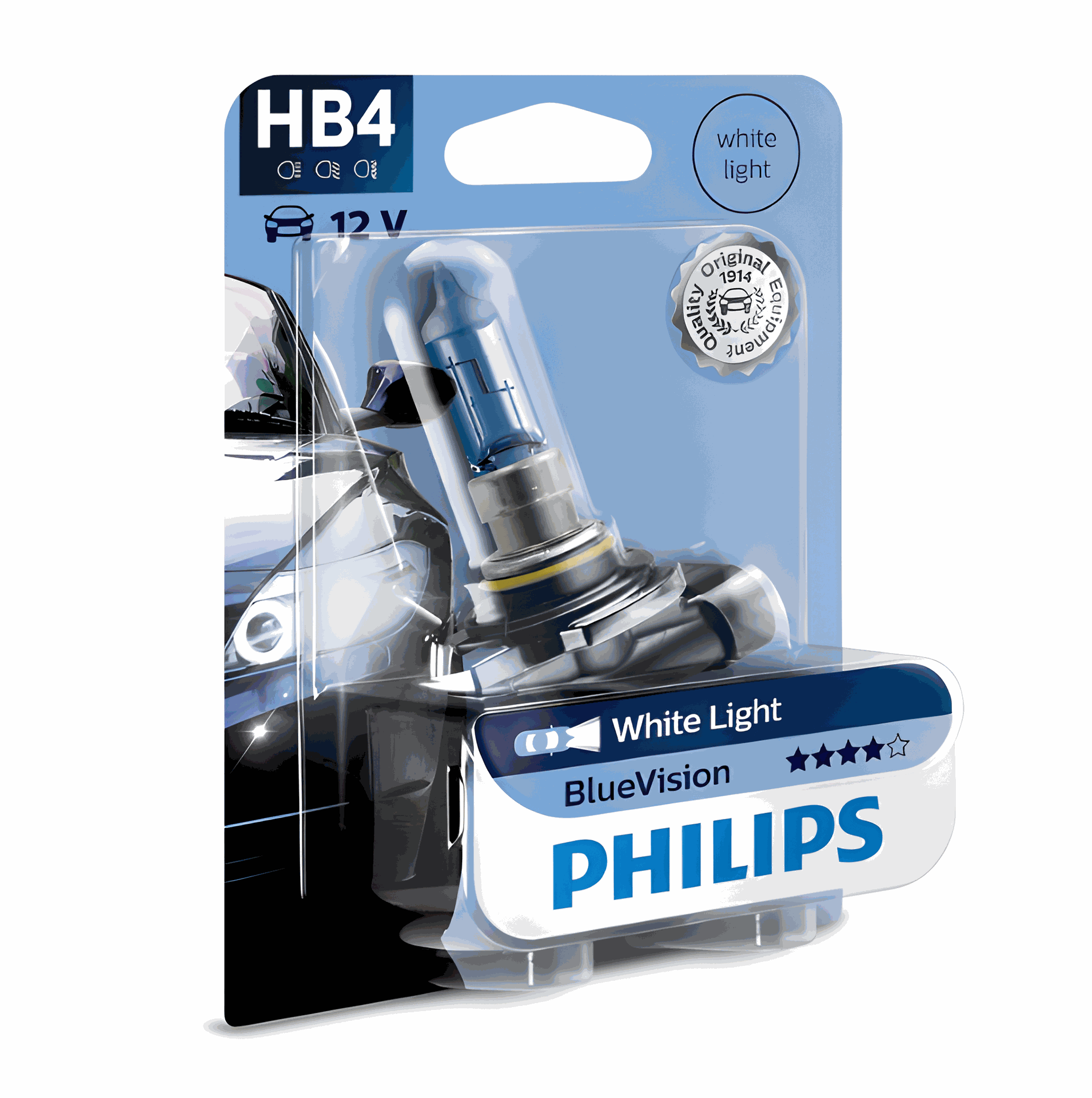 LAMPARA HALOGENA BLUE VISION HB4 9006 12V 55W P22D