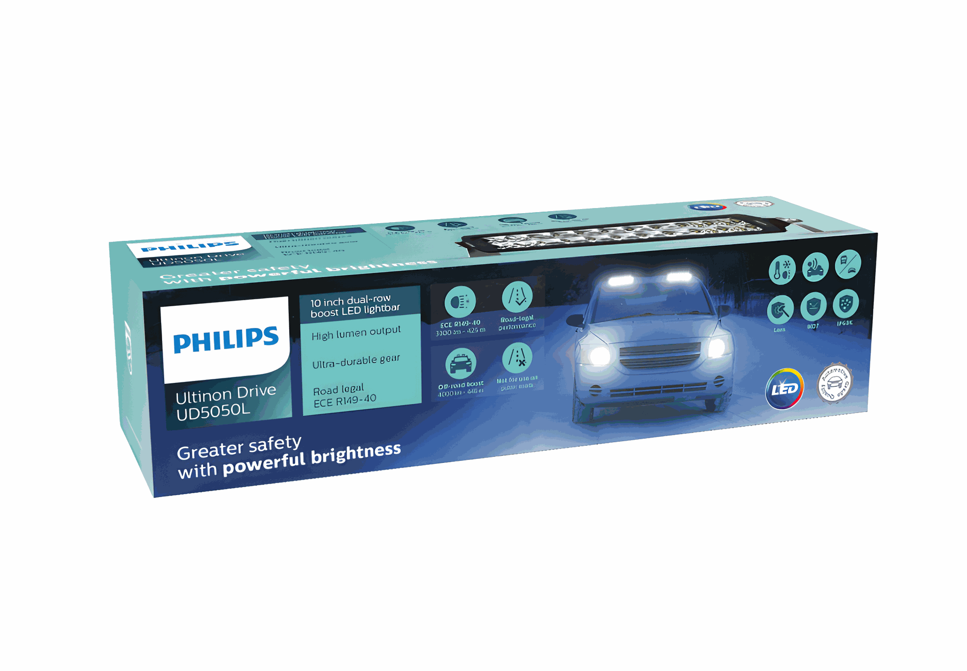 BARRA DE LED ULTINON DRIVE 5050 | 12-30V - 100W 25CM