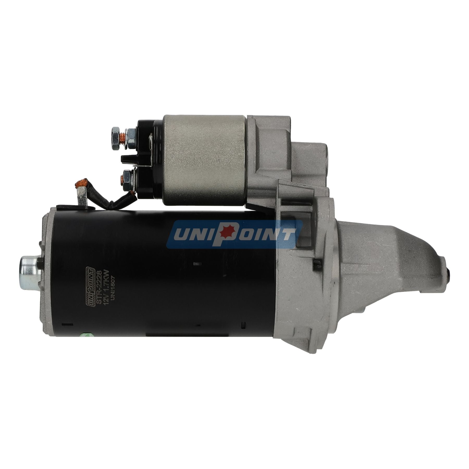 MOTOR DE ARRANQUE TIPO BOSCH | 12V 1.7 KW 9 DTES.(UNIPOINT) (UNIPOINT)