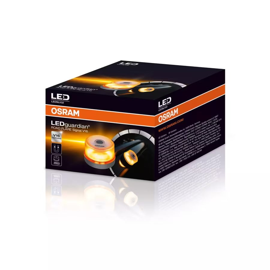 BALIZA SEGURIDAD LED GUARDIAN ROAD FLARE | 1W 9V 20X1 4K