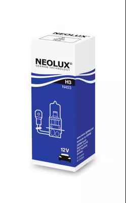 Lámpara halogena H3 - 12V 55W PK22S N453 H3 64151