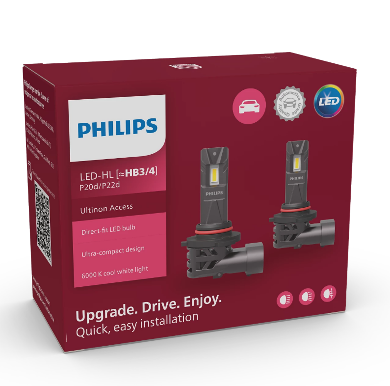 JUEGO DE LAMPARAS LED 9005-9006 |11005 U2500 12V-20W