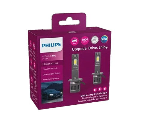 JUEGO DE LAMPARAS LED H1 | 11258 U2500 12V-20W