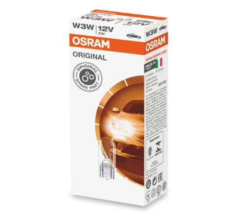 LAMPARA INCANDESCENTE | 12V 3W W2,1X9,5D