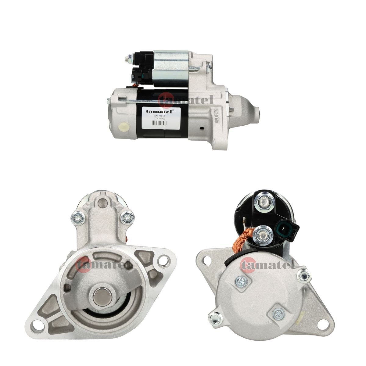 MOTOR DE ARRANQUE NIPPONDENSO | 12V. 1.2 KW 9 DTE(UNIPOINT) (UNIPOINT)