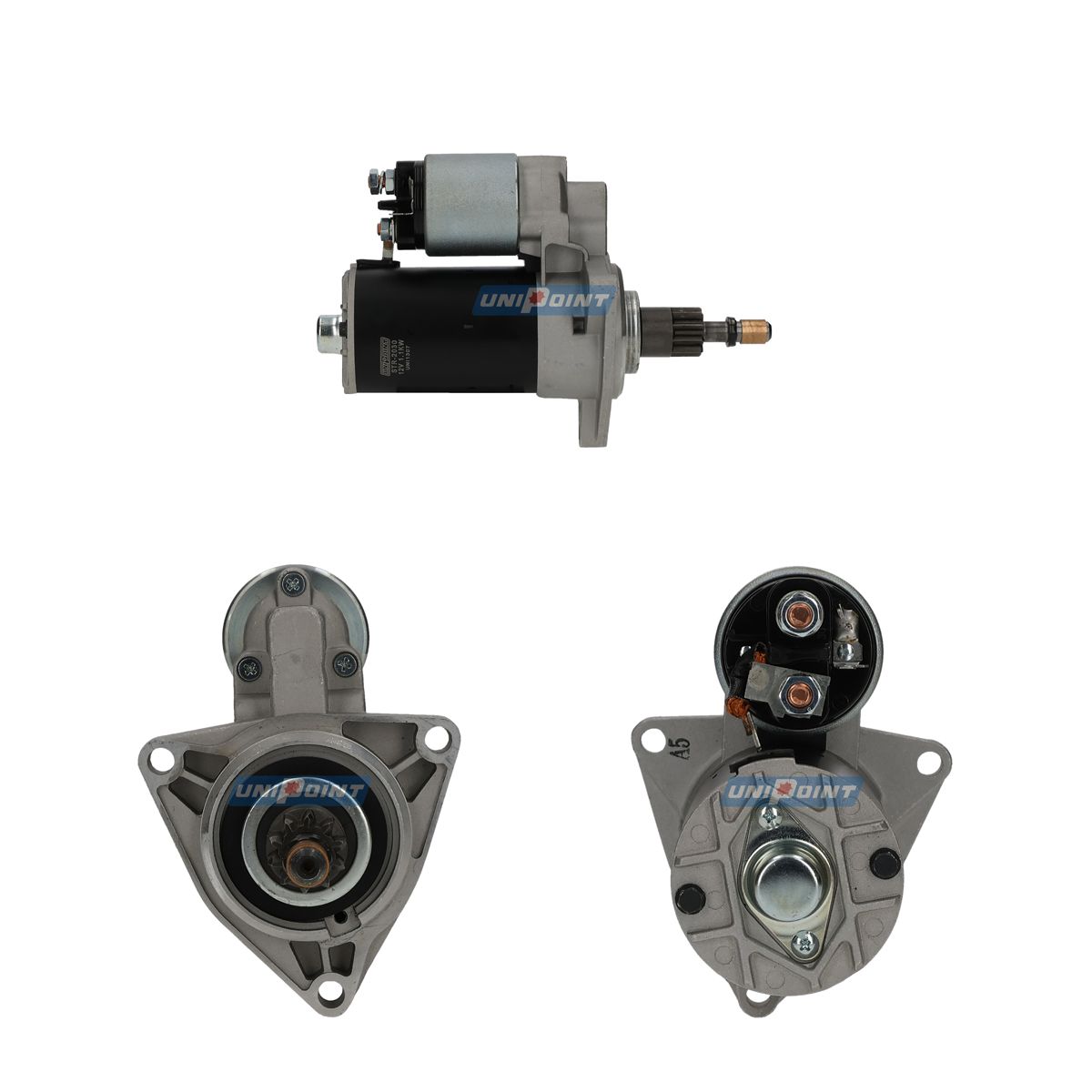 MOTOR DE ARRANQUE TIPO BOSCH | 12V 1.1 KW 10 DTES.(UNIPOINT) (UNIPOINT)