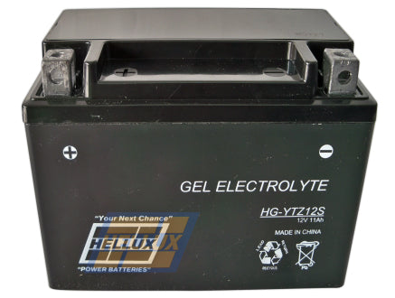 Batería de moto gel - Tipo yuasa 12V