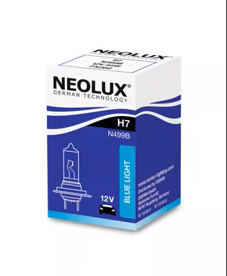 Lámpara halogena H7 - 12V 55W PX26D N499B H7 blue 64210 cbi