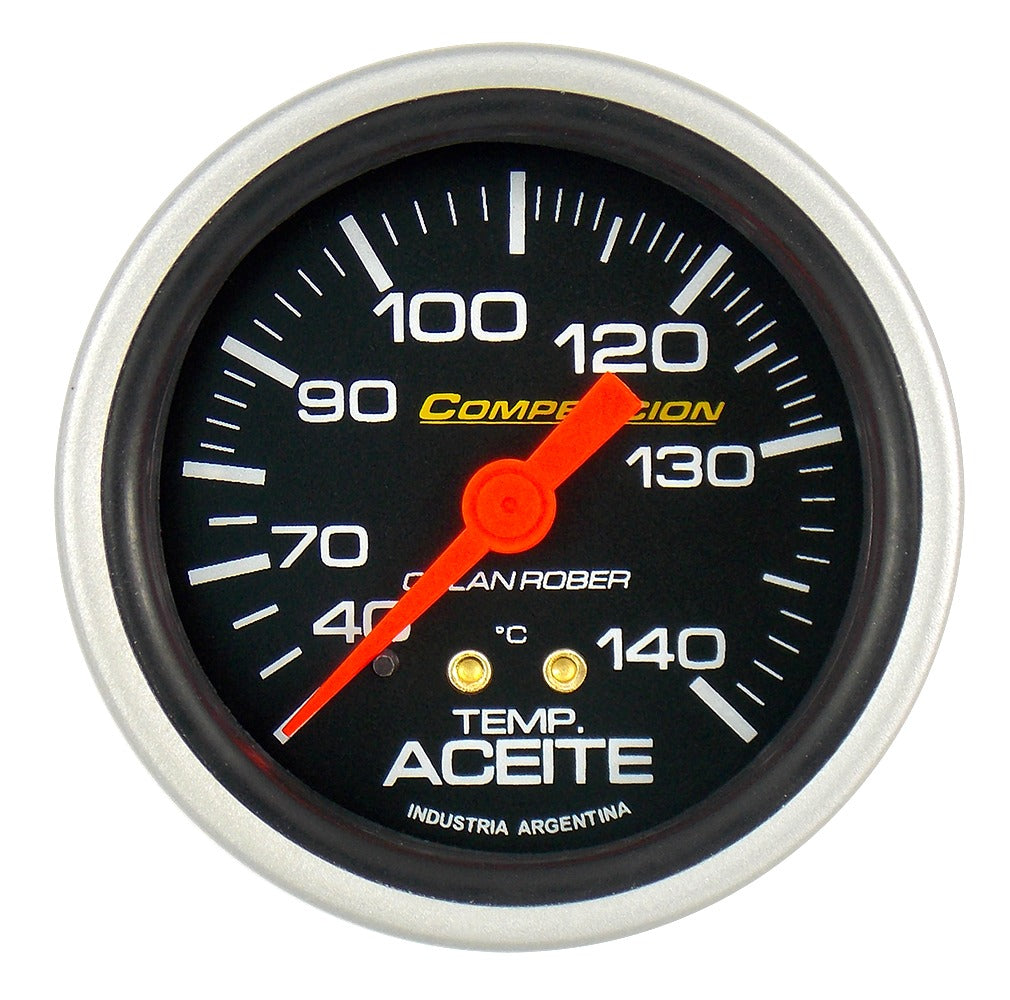 INDICADOR TEMPERATURA ACEITE | 140°C CAP 2,0MTS COMPETICIÓN NEGRO