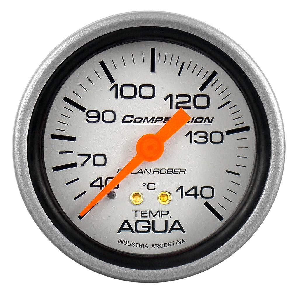 INDICADOR TEMPERATURA AGUA | 140°C CAP 2,0MTS COMPETICIÓN PLATA
