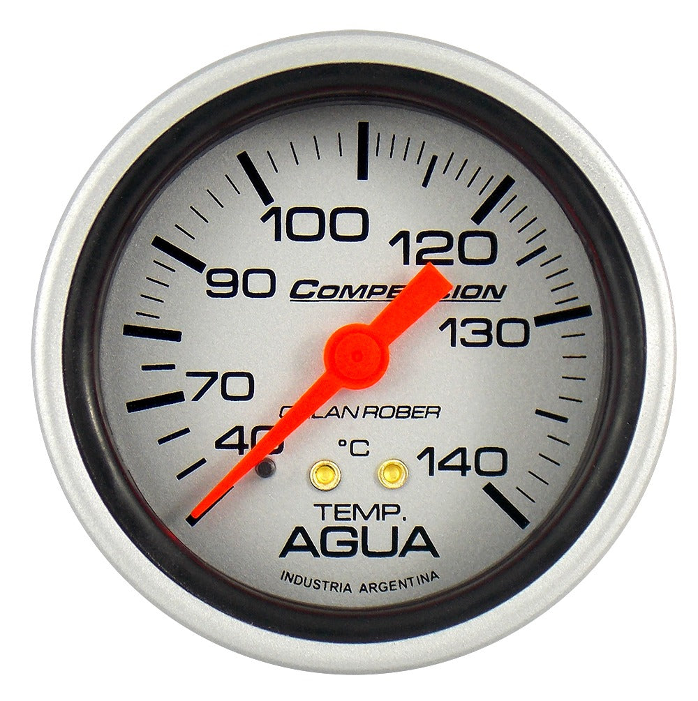 INDICADOR TEMPERATURA AGUA | 140°C CAP 4,0MTS COMPETICIÓN PLATA