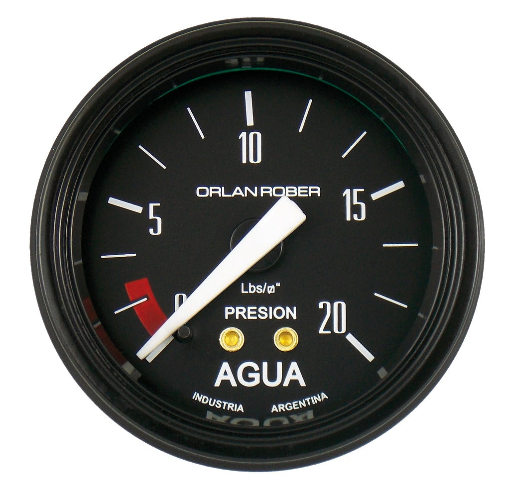 MANOMETRO PRESION AGUA | 20LBS CLASSIC