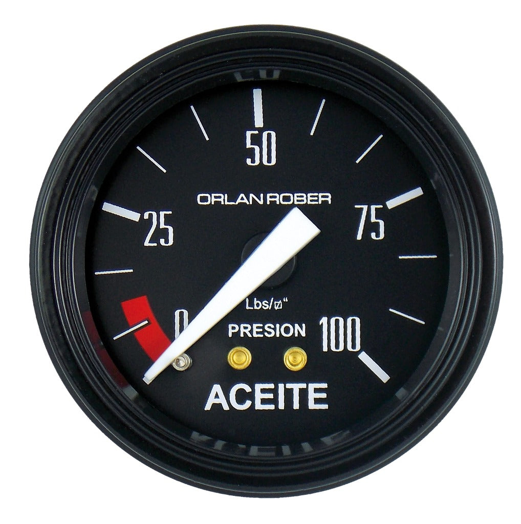 MANOMETRO PRESION DE ACEITE | 100LBS CLASSIC