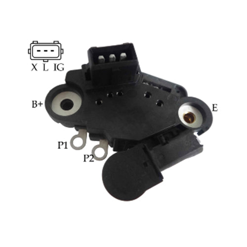 REGULADOR DE VOLTAJE TIPO VALEO | 12V