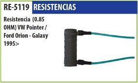 RESISTENCIA | VW-FORD