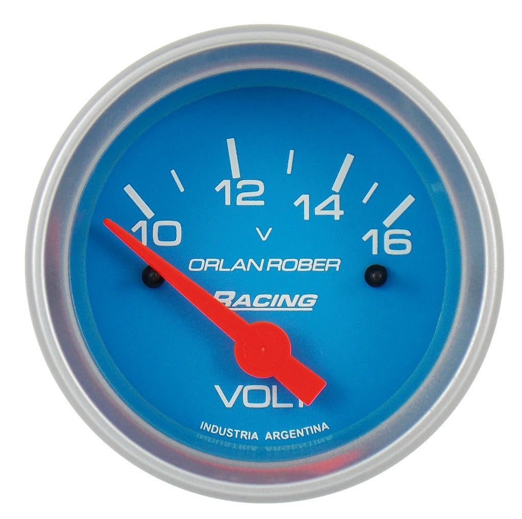 VOLTIMETRO | 12V RACING CELESTE