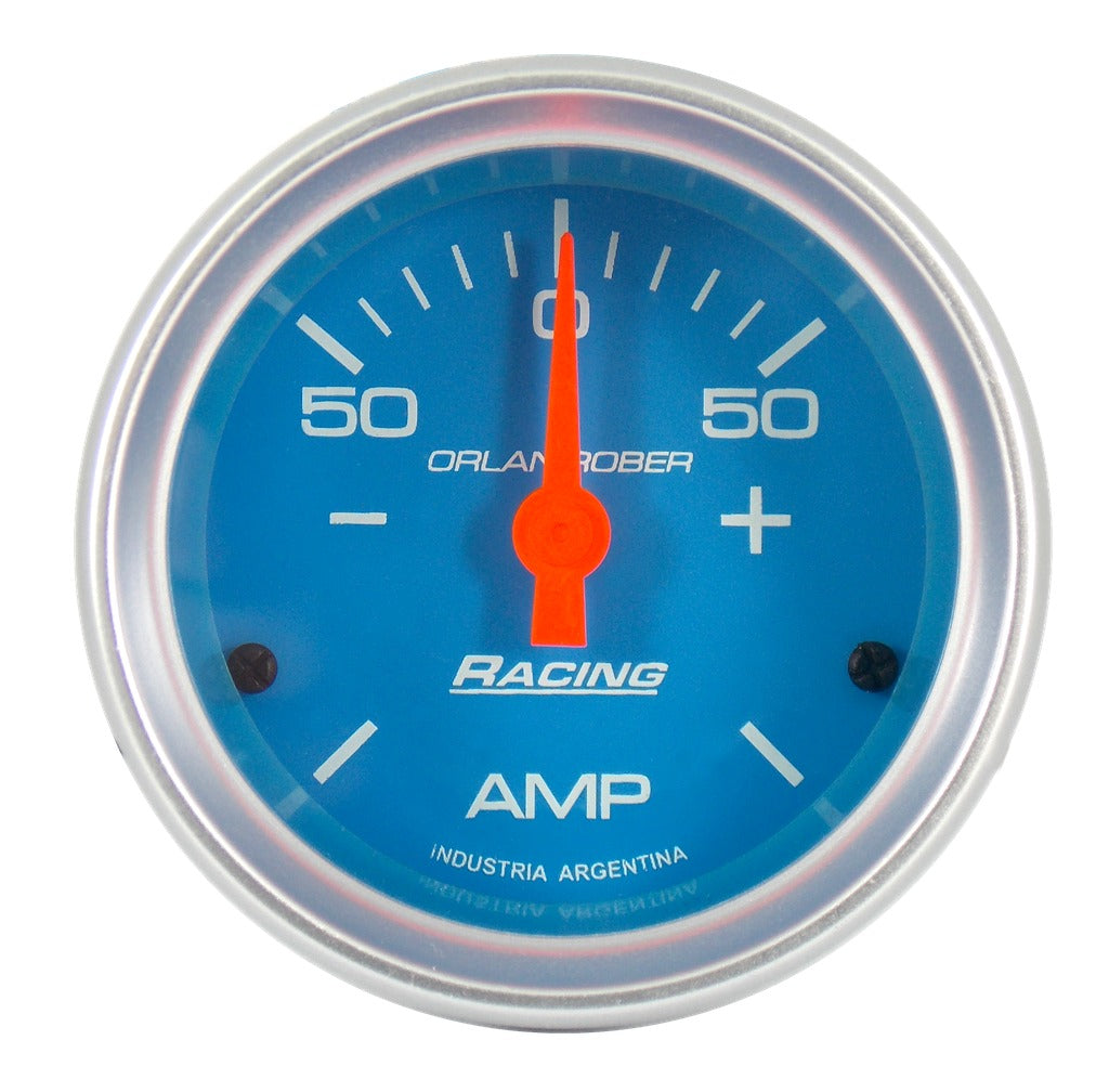 AMPERIMETRO | 50-0-50 RACING CELESTE