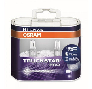 JUEGO DE LAMPARAS HALÓGENAS H1 | 24 V 70 W TRUCKSTAR