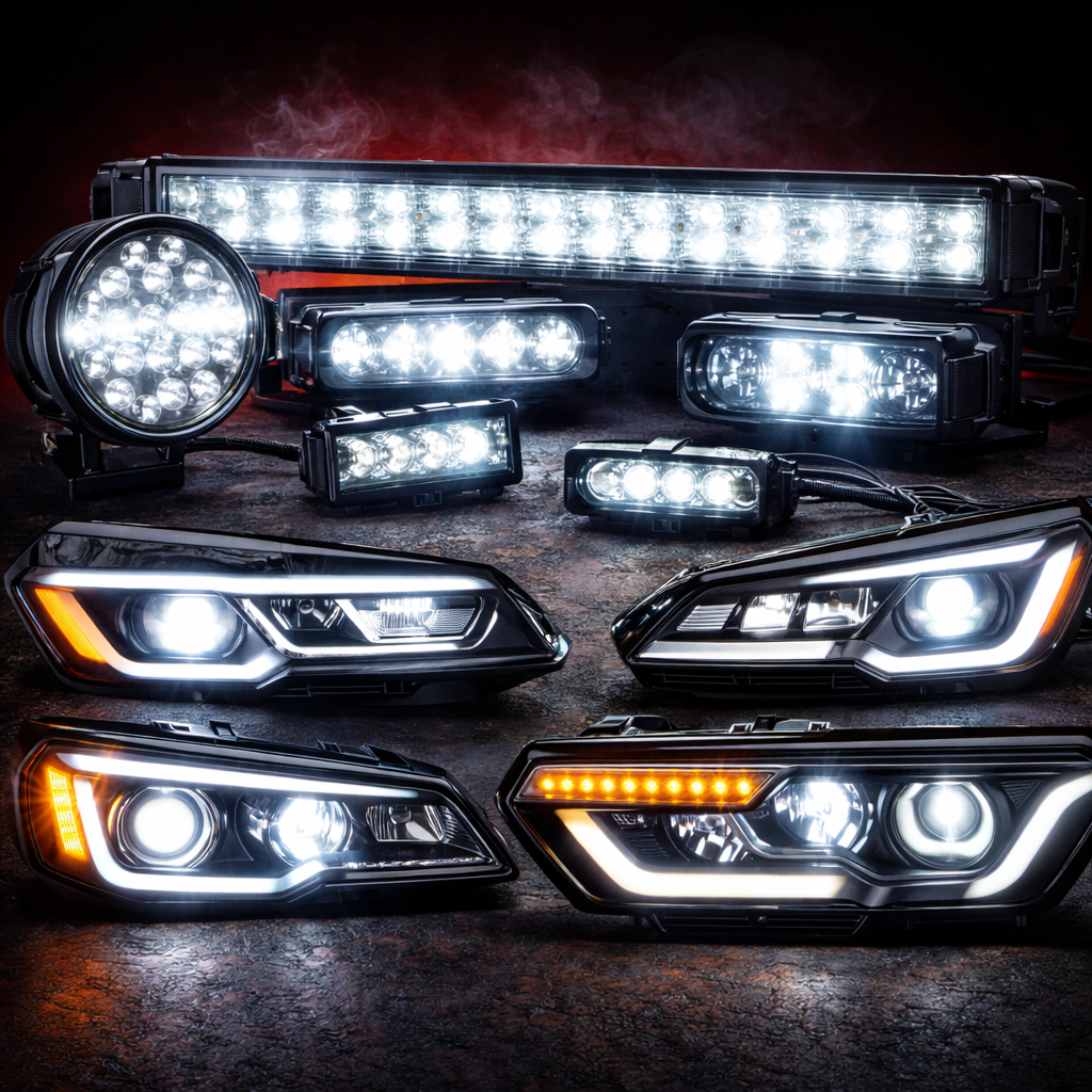 Iluminación — Faros y Barras LED