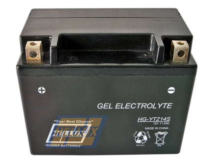 Batería de moto gel - Tipo yuasa 12V