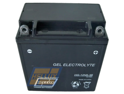 Batería de moto gel - Tipo yuasa 12V