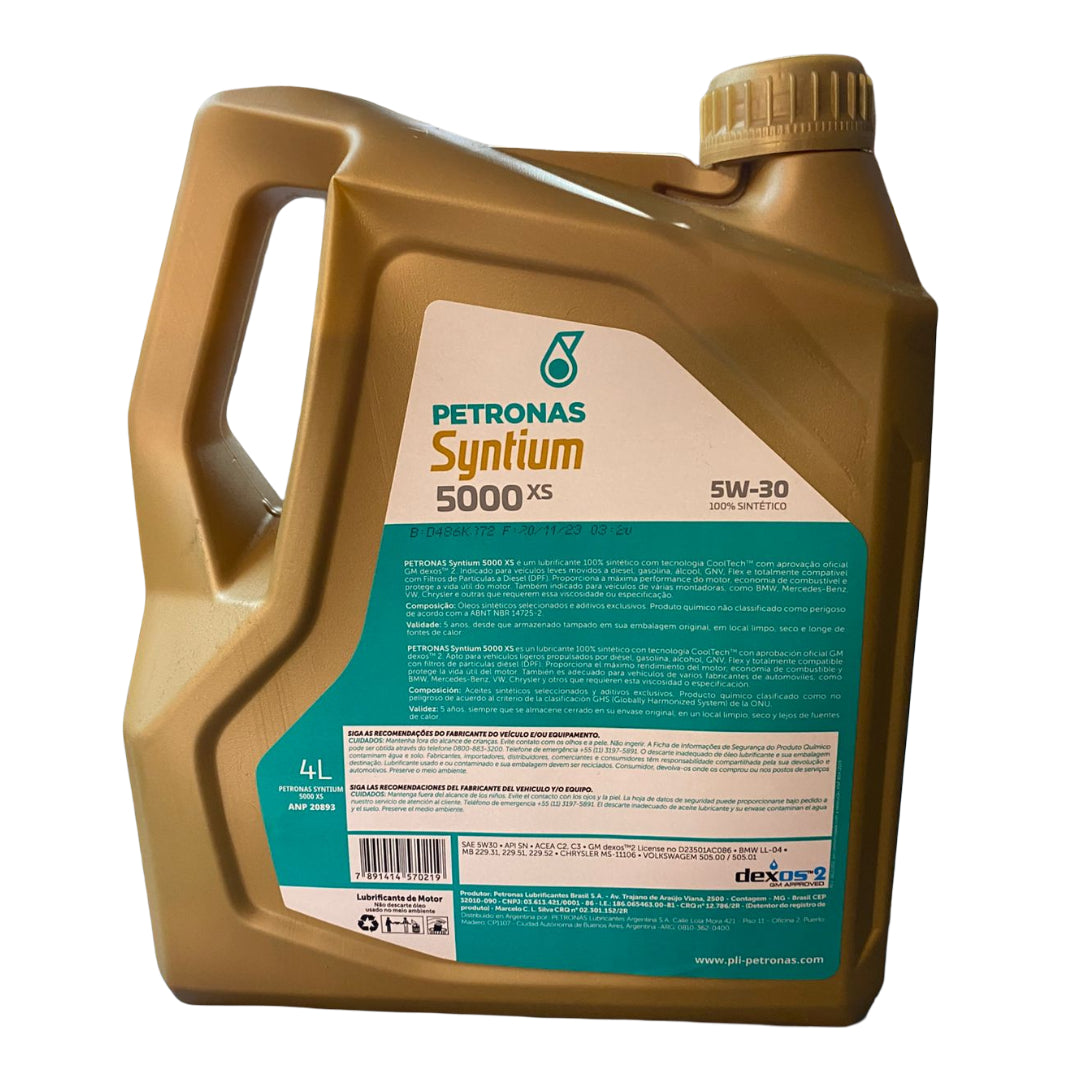Syntium 5000 xs 5W-30 API sn - ACEA C2/ C3 - 4L