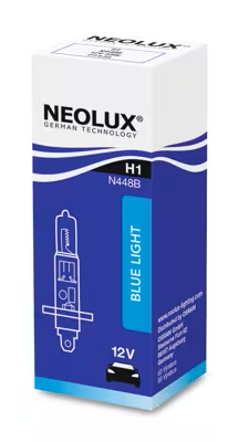 Lámpara halogena H1 - 12V 55W P14.5S N448B H1 blue 64150 cbi