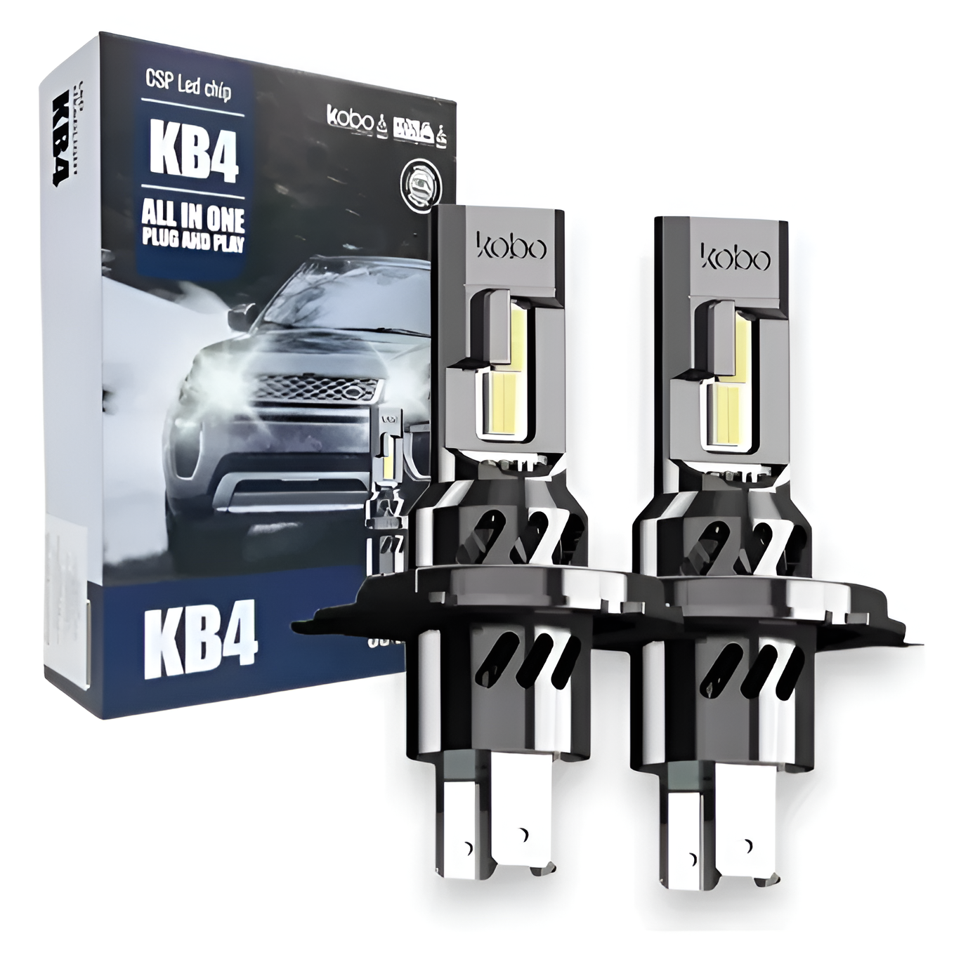 KIT LED KB4 H7 | 30 WATTS ALL IN ONE CON COOLER INTERNO