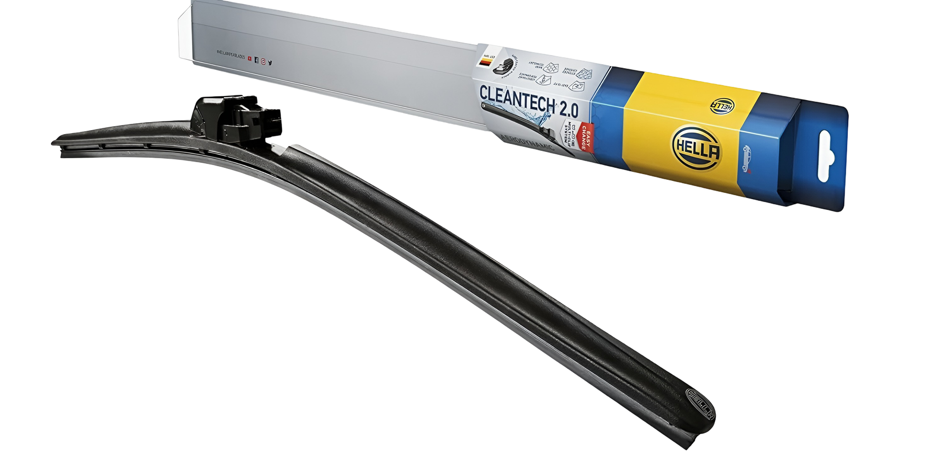 358054141- ESCOBILLA LIMPIAPARABRISAS  HELLA CT14'' (340 MM) CLEANTECH - FLEX FLAT