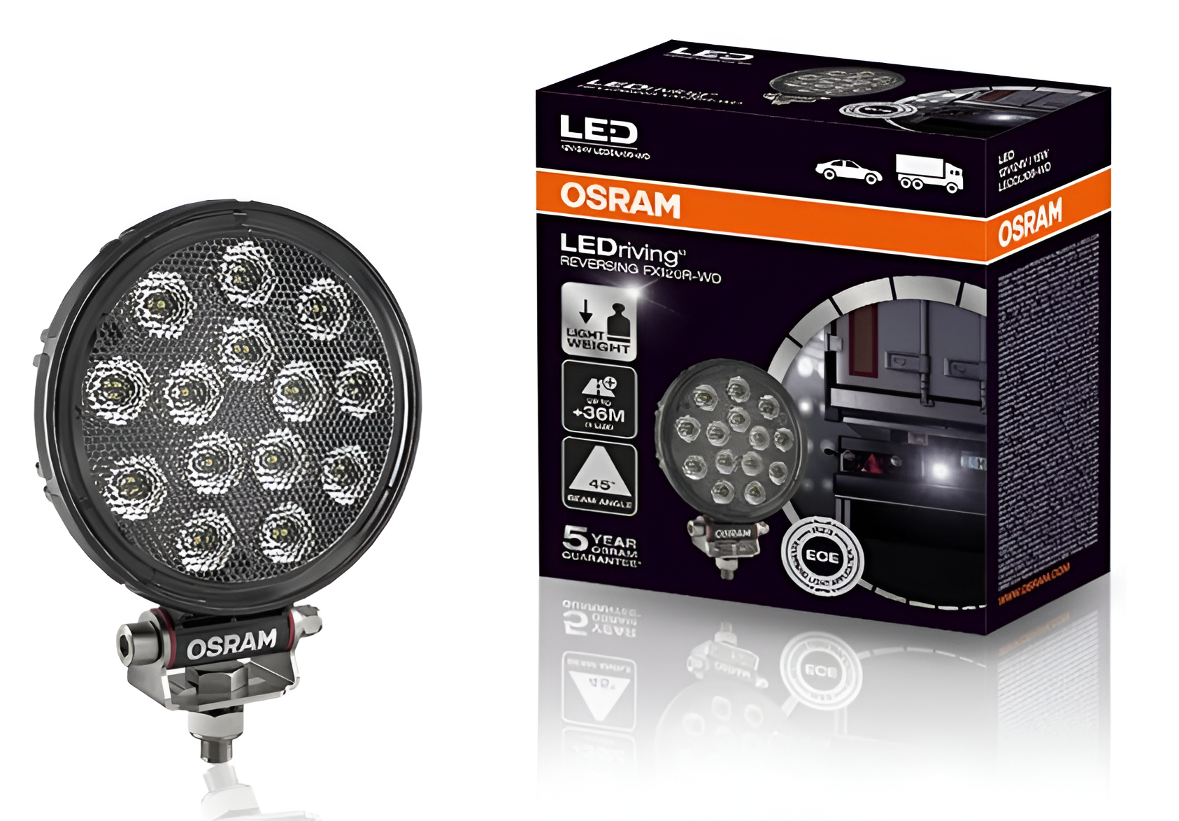 LEDDL108-WD FARO LED REVERSING | 12/24V 15W 14 LED