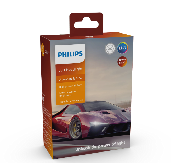 JUEGO DE LED H7-H18 | 11972U3550 ULTINON RALLY 12V/24V