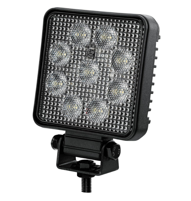FARO LED PS1000 CUADRADO 9 LED HELLA DE REVERSA | 12-24V 9W